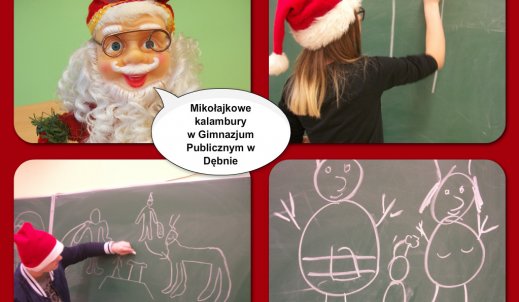 Lekcja języka polskiego z Mikołajem w tle